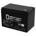 12V 15AH F2 Replacement Battery for Pride Go Go Ultra X 3 Wheel