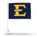 Rico Industries College East Tennessee State Buccaneers Standard Double Sided Car Flag - 16 x 19 - Strong Pole that Hooks Onto Car/Truck/Automobile