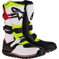 Alpinestars Tech T Boots - Wht/Ylw/Rd/Blk - US 9