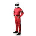RaceQuip 110017RQP 110 Series 1-Pc Driving Suit SFI 3.2A/1 Red/Black Stripe 2XL