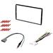 GSKIT2019 Car Stereo Installation Kit for 2007-2010 Nissan Sentra - in Dash Mounting Kit Wire Harness Antenna Adapter for Double Din Radio Receivers