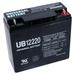 12 Volt 22 Ah AGM Sealed Maintenance Free Battery