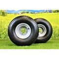Antego Tire and Wheel (Set of 2) 20x10.00-8 Tires & Wheels 4 Ply for Lawn & Garden Mower Turf Tires