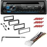 KIT2697 Bundle with Pioneer Bluetooth Car Stereo and complete Installation Kit for 2015-2016 Chevy Tahoe Single Din Radio CD/AM/FM Radio in-Dash Mounting Kit