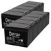 12V 7AH Compatible Battery for APC UPS Power Backup Systems - 10 Pack