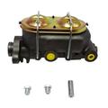 A-Team Performance MC1321H - Cast Iron 1 Bore Master Cylinder Corvette Style Universal w/ 4 ports