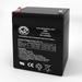 Ritar RT1240 12V 5Ah Sealed Lead Acid Battery - This Is an AJC Brand Replacement