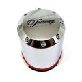 Fairway Alloys Chrome Push-Thru Wheel Center Hub Cap for ATV UTV