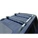 BRIGHTLINES Roof Rack Crossbars Compatible with Chevy Equinox GMC Terrain 2018-2024 Set of 2pcs Black Aluminum Roof Top Cargo Rack