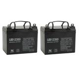 UPG 12V 35Ah Battery Burke Mobility Passport Scout Scout M - 2 Pack