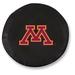 NCAA Tire Cover by Holland Bar Stool - Minnesota Gophers Black - 37 L x 12.5 W