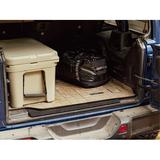 WeatherTech Cargo Trunk Liner with Bumper Protector compatible with Yukon Escalade Tahoe - Behind 3rd Row Seating With Bumper Protector Tan