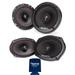 MB Quart RK1-116 6.5 Coaxial Speakers RK1-169 6x9 Coaxial Speakers Reference Bundle