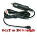 EDO Tech Car Power Cord for Cobra Rad 480i Rad450 Rad250 Esd7000 Esd9275 Spx7570 Xrs9670 Xrs9370 Spx955 Spx6655 Radar Laser Detector (6-1/2 long )