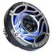 Massive Audio T65S - 6.5 Inch Marine Grade Coaxial Speakers for Boats UTVS Off Road Golf Carts Motorcycles Runabounts with Multi Color RGB LED Pulse Lighting by Massive Audio (PAIR)