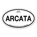 CafePress - Arcata Community Forest - Sticker (Oval)