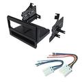 NISSAN FRONTIER PATHFINDER PATHFINDER S XTERRA 2005 2006 2007 CAR STEREO RADIO DASH INSTALLATION MOUNTING KIT W/ WIRING HARNESS RADIO ANTENNA ADAPTER