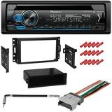 KIT2678 Bundle with Pioneer Bluetooth Car Stereo and complete Installation Kit for 1995-2001 Chevy Lumina Single Din Radio CD/AM/FM Radio in-Dash Mounting Kit