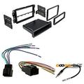chevrolet 2008 - 2013 express van car stereo dash install mounting kit wire harness radio antenna