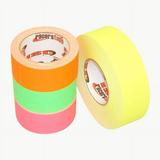 ISC Neon Dull-Finish Racer s Tape: 2 in x 50 yds. (Fluorescent Yellow)