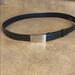 Coach Accessories | 34” Coach Black Belt | Color: Black/Silver | Size: 34”