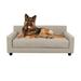 Club Nine Pets Orthopedic Dog Sofa Metal in Brown | 16 H x 40 W x 24 D in | Wayfair ME10LO