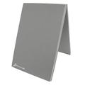 ProsourceFit Bi-Fold Folding Thick Exercise Mat 6’x2’ with Carrying Handles for MMA, Gymnastics Core Workouts, Grey