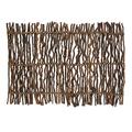 SARO LIFESTYLE 4519.N1218B Dhaka Collection Twig Placemats (Set of 4), 100% Coconut Stick, Natural