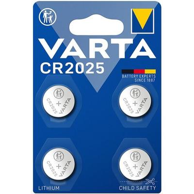 Varta 4er-Pack Knopfzellen »ELECTRONICS« CR2025 Image