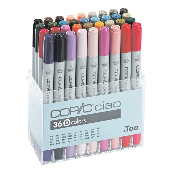 COPIC® Ciao 36er-Set COPIC® Ciao D Layoutmarker Image
