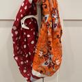 Free People Accessories | Free People Infinity Scarf | Color: Orange/Red | Size: Os