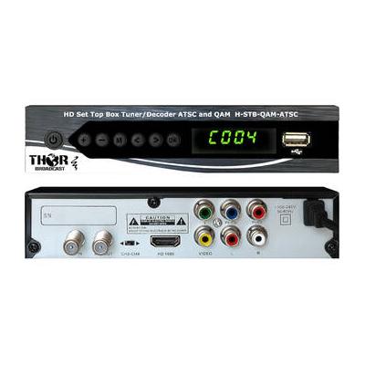 Thor QAM CATV RF and ATSC RF to HDMI Decoder Set-Top Box H-STB-QAM-ATSC