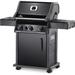 Rogue Napoleon 3 - Burner Free Standing Liquid Propane 51000 BTU Gas Grill with Cabinet Cast Iron/Steel in Gray/White/Black | Wayfair RXT425SIBNK-1