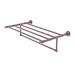 Charlton Home® Freyja Wall Mounted Towel Rack Metal in Brown | 6.5 H x 32 W x 13.7 D in | Wayfair 4FDDC89A69F144D6B6302746F7C2663D