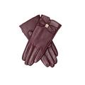 Dents Lottie Women's Touchscreen Leather Gloves with Bow Detail CLARET S