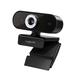 LogiLink UA0371 - Pro Full-HD-USB-Webcam mit Mikrofon für gestochen scharfe Videogespräche über Skype/Google Meet/FaceTime/FB Messenger/etc.