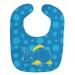 Caroline s Treasures Baby Bib Tropical Fish Blue