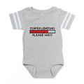 CafePress - Diaper Loading - Cute Infant Baby Football Bodysuit