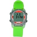 + Smallest Vibrating Waterproof Reminder Watch (Green Band / Transparent Case)
