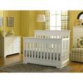 Fisher-Price Lakeland 4-in-1 Convertible Crib Collection, Snow White