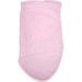 Miracle Blanket Baby Sleep Wearable Swaddle Wrap for Newborn Infant Boy or Girl 0-3 Months - Solid Pink