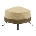 Classic Accessories Veranda Water-Resistant 24 Inch Full Coverage Round Fire Pit Cover