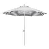 California Umbrella 9 ft. Aluminum Push Button Tilt Olefin Market Umbrella