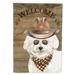 Bichon Frisï¿½ #2 Country Dog Garden Flag