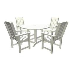 Highwood 5pc Lehigh Round Dining Set - Dining Height