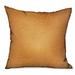 Plutus Brands 24 x 24 in. Burnt Sienna Brown Solid Luxury Outdoor & Indoor Throw Pillow