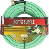 Colorite-swan .63in. x 100ft. Soft & Supple Garden Hose