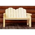 Homestead Collection Deck Bench Clear Exterior Finish