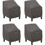 Classic Accessories Ravenna Lounge Chair Cover 4-Pack Bundle