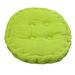 PiccoCasa Home Corduroy Round Shaped Thickened Pillow Seat Chair Cushion Pad Mat Green